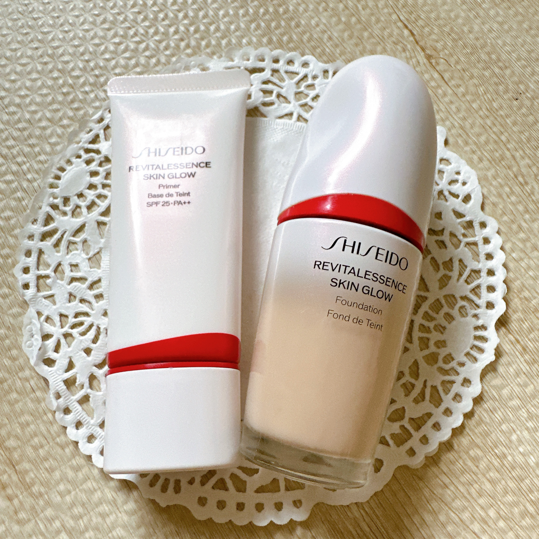 エッセンス スキングロウ ファンデーション/SHISEIDO/リキッドファンデーションを使ったクチコミ（2枚目）