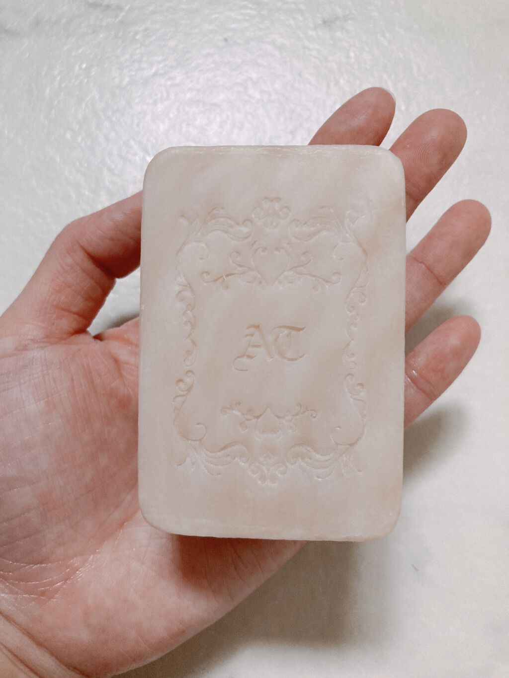 薔薇はちみつ石鹸/麗凍化粧品/洗顔石鹸を使ったクチコミ（3枚目）