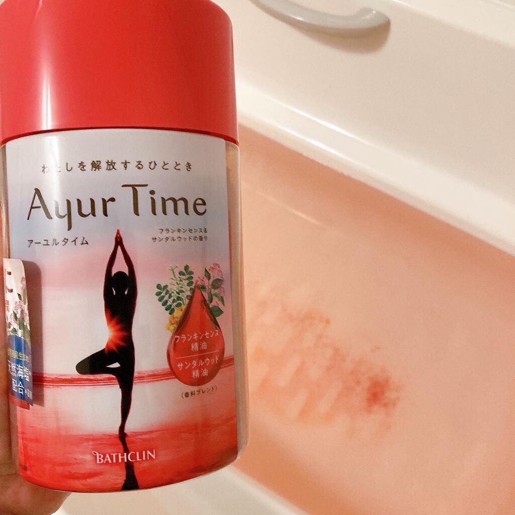 Ayur Time(アーユルタイム)/アーユルタイム/無機塩系入浴剤を使ったクチコミ(3枚目)