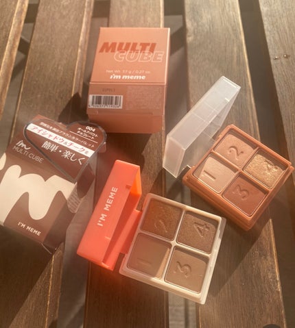 マルチキューブ/i’m meme/アイシャドウパレットを使ったクチコミ(1枚目)