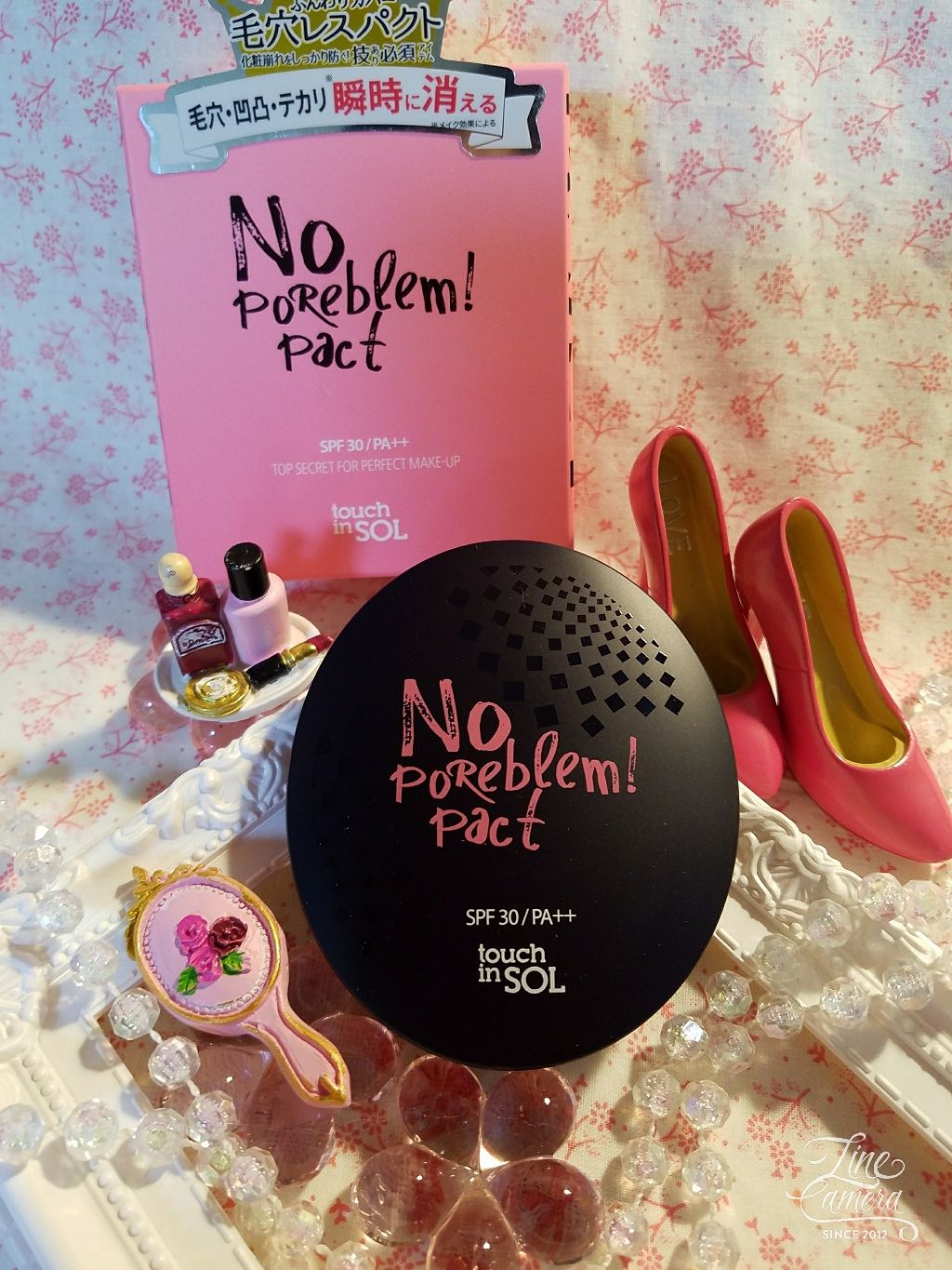 ノーポアブレム　パクト/touch in SOL /プレストパウダーを使ったクチコミ（1枚目）