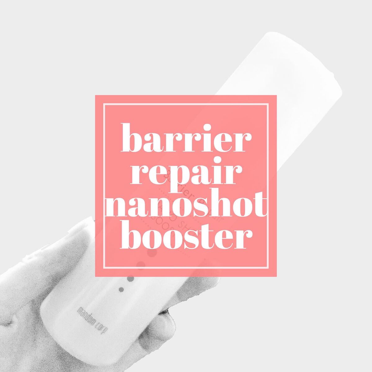 ナノショットブースター/バリアリペア/ブースター・導入液を使ったクチコミ(1枚目)