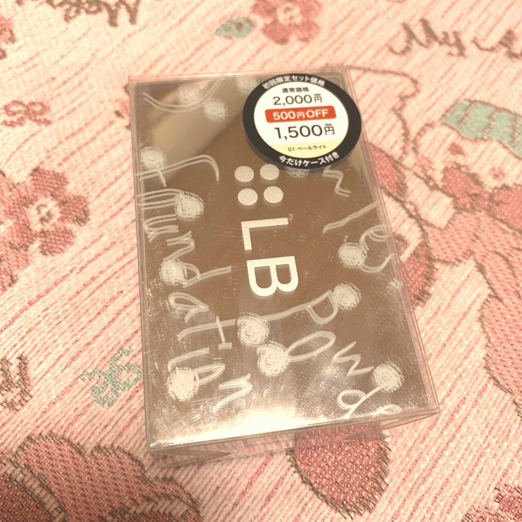 シームレスパウダーファンデーション/LB/パウダーファンデーションを使ったクチコミ(1枚目)