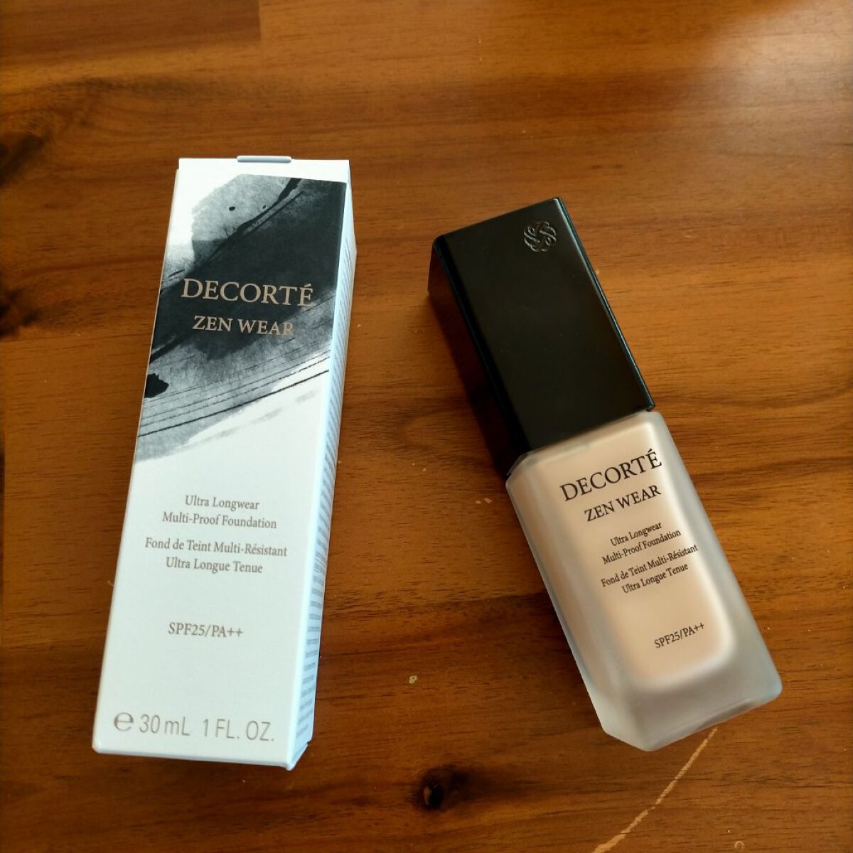 ゼン ウェア フルイド W21/DECORTÉ/リキッドファンデーションを使ったクチコミ（1枚目）