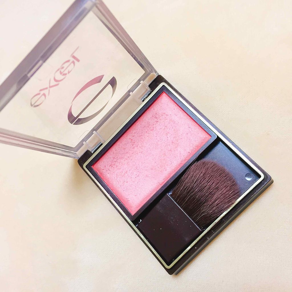 スキニーリッチチーク/excel/パウダーチークを使ったクチコミ(1枚目)