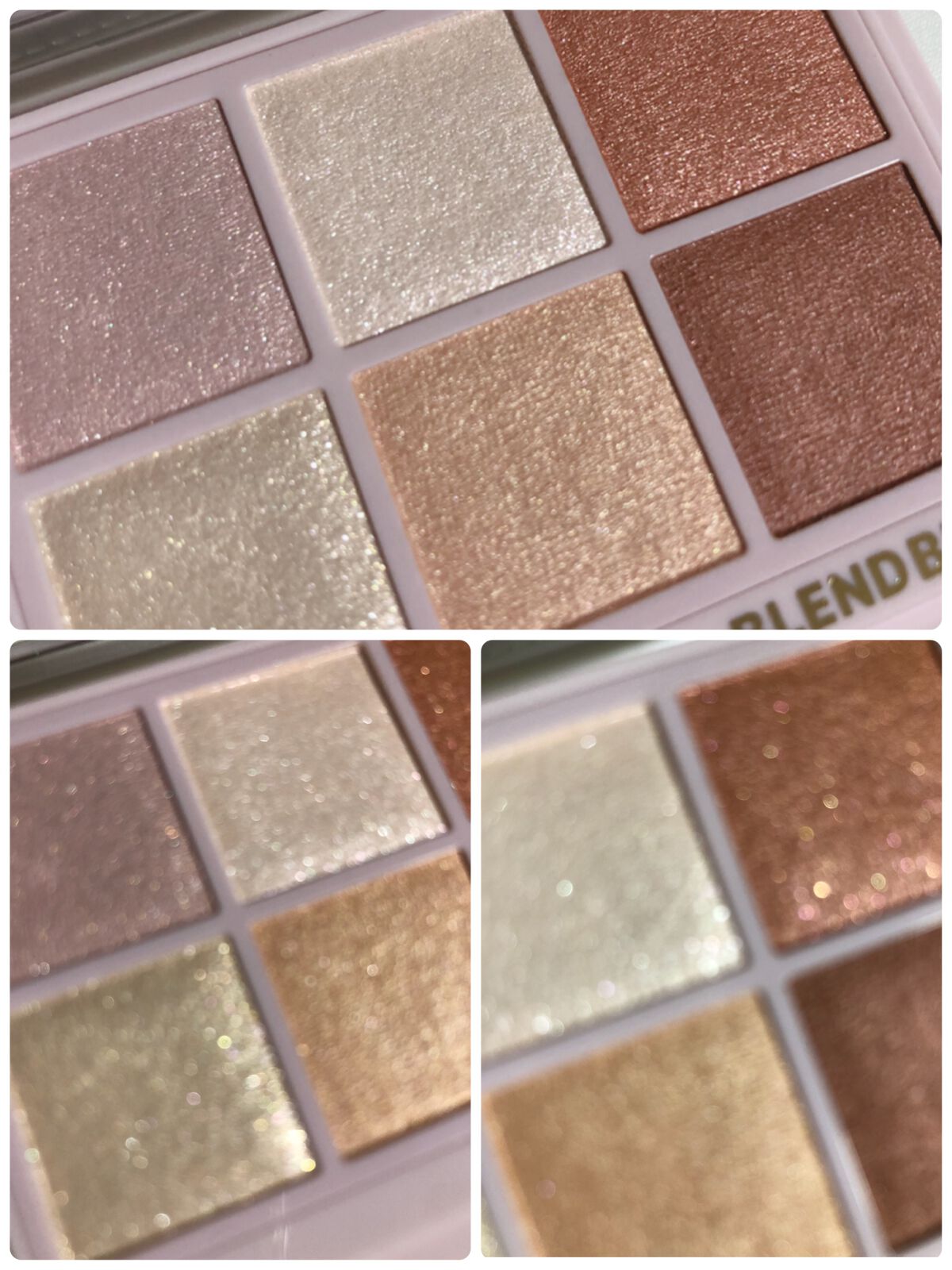 オーラクリエイション/BLEND BERRY/アイシャドウパレットを使ったクチコミ(3枚目)