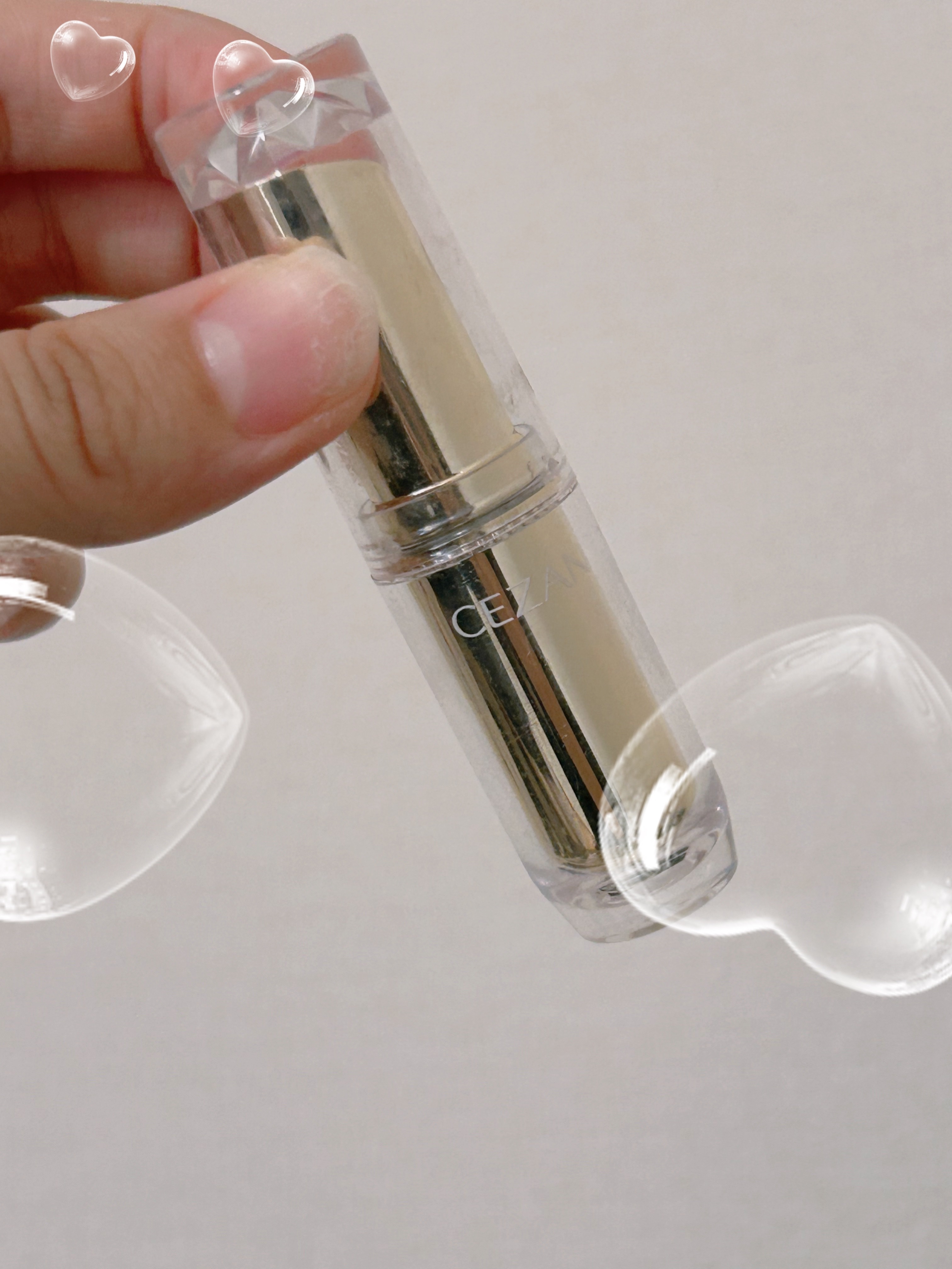 ラスティンググロスリップ/CEZANNE/口紅を使ったクチコミ（1枚目）