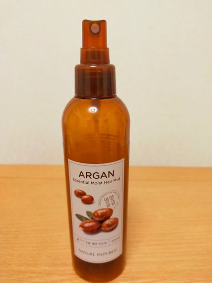 アルガンエッセンシャル ヘアオイル/ネイチャーリパブリック/ヘアオイルを使ったクチコミ(1枚目)