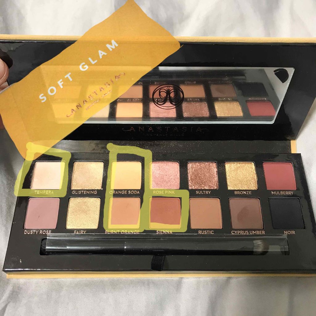SOFT GLAM アイシャドウ パレット/アナスタシア ビバリーヒルズ/アイシャドウパレットを使ったクチコミ(1枚目)