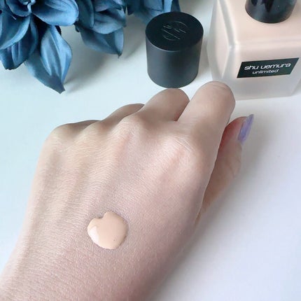 (旧)アンリミテッド ラスティング フルイド/shu uemura/リキッドファンデーションを使ったクチコミ(2枚目)