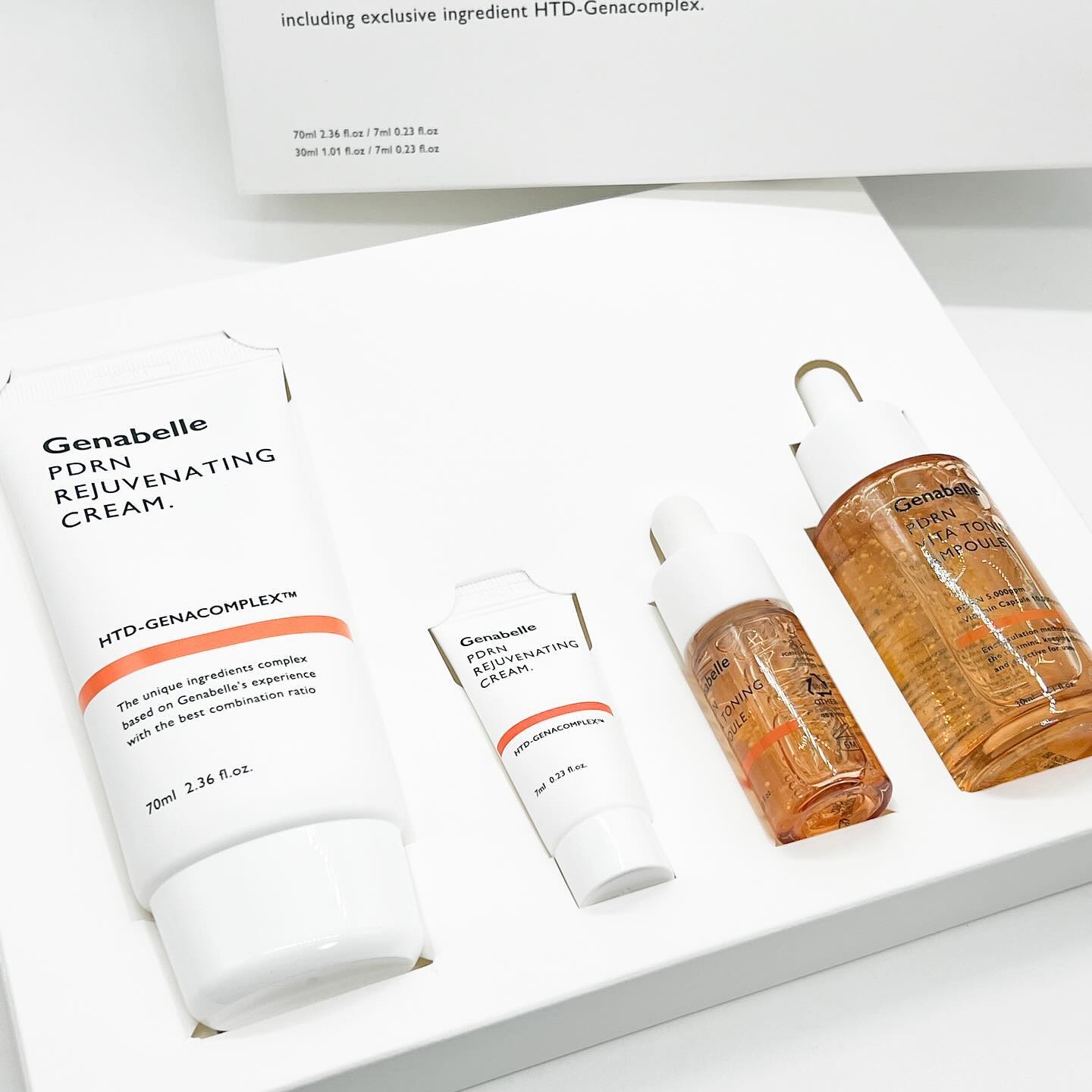 PDRNデイリーダーマデュオSET/Genabelle/スキンケアキットを使ったクチコミ（1枚目）