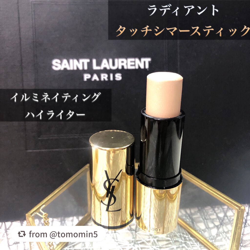 ラディアント タッチ シマー スティック/YVES SAINT LAURENT BEAUTE/ジェル・クリームチークを使ったクチコミ(1枚目)