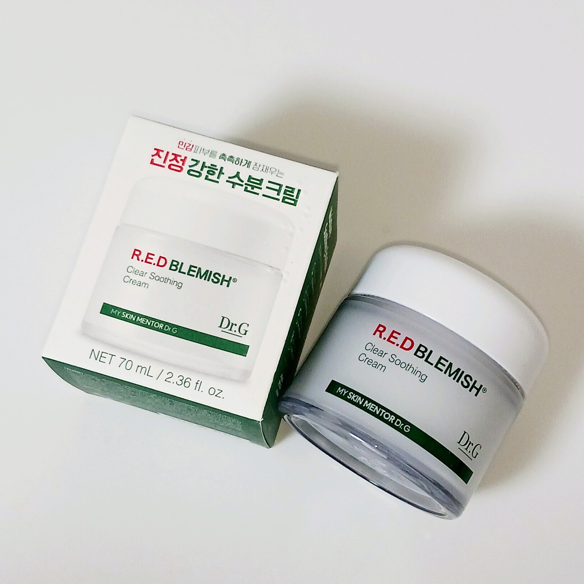 レッドブレミッシュ クリアスージングクリーム/Dr.G/フェイスクリームを使ったクチコミ（1枚目）