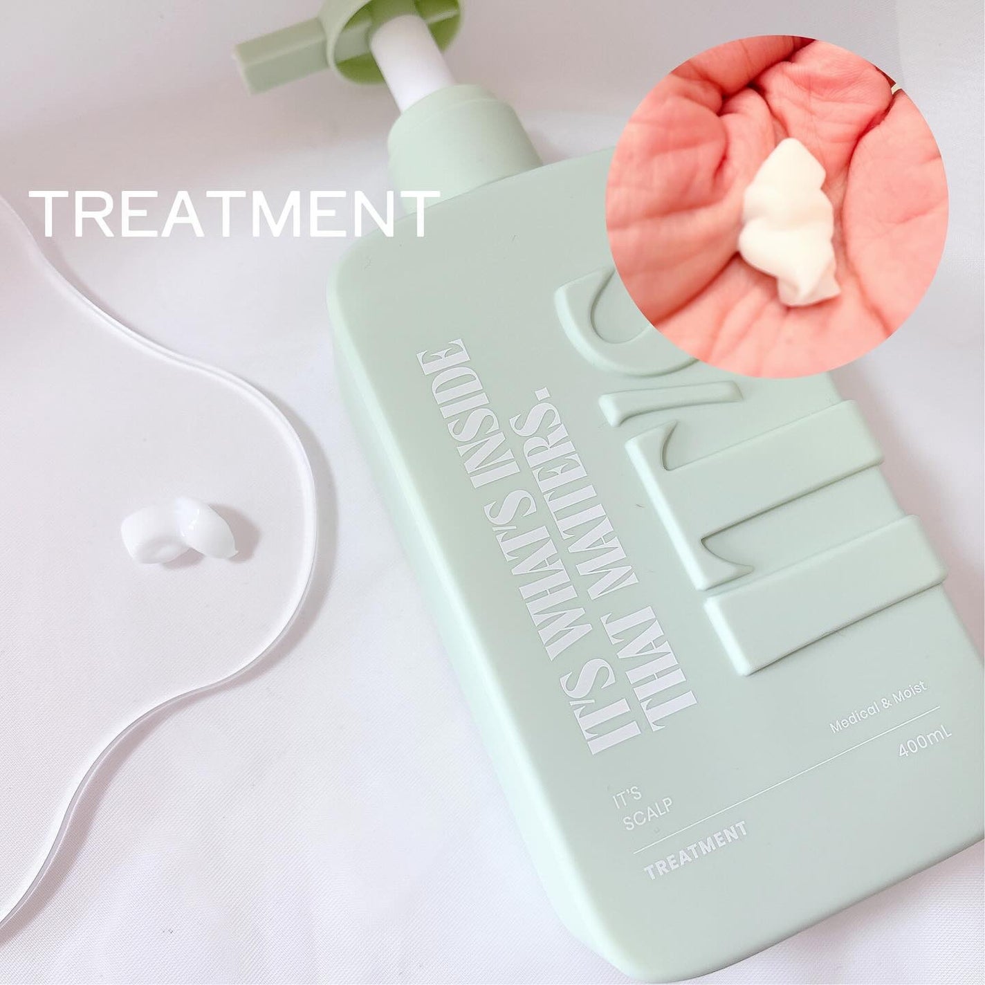 薬用スカルプ メディカルモイスト シャンプー/トリートメント/IT’S WHAT’S INSIDE THAT MATTERS./市販シャンプーを使ったクチコミ(4枚目)