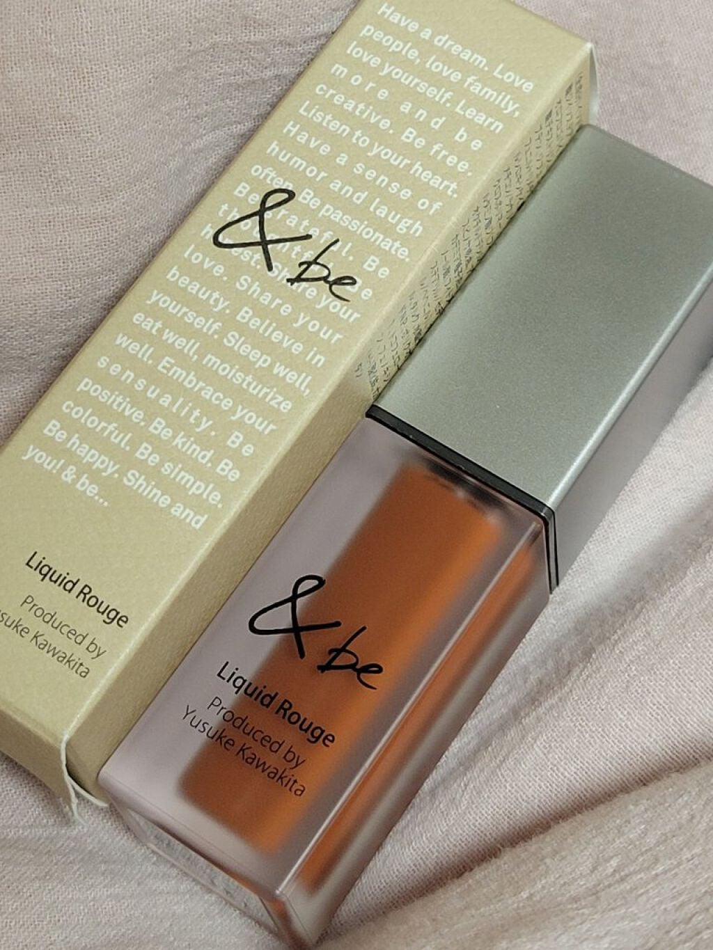 &be リキッドルージュ/&be/口紅を使ったクチコミ(1枚目)