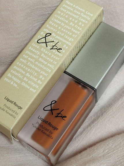 &be リキッドルージュ/&be/口紅を使ったクチコミ(1枚目)