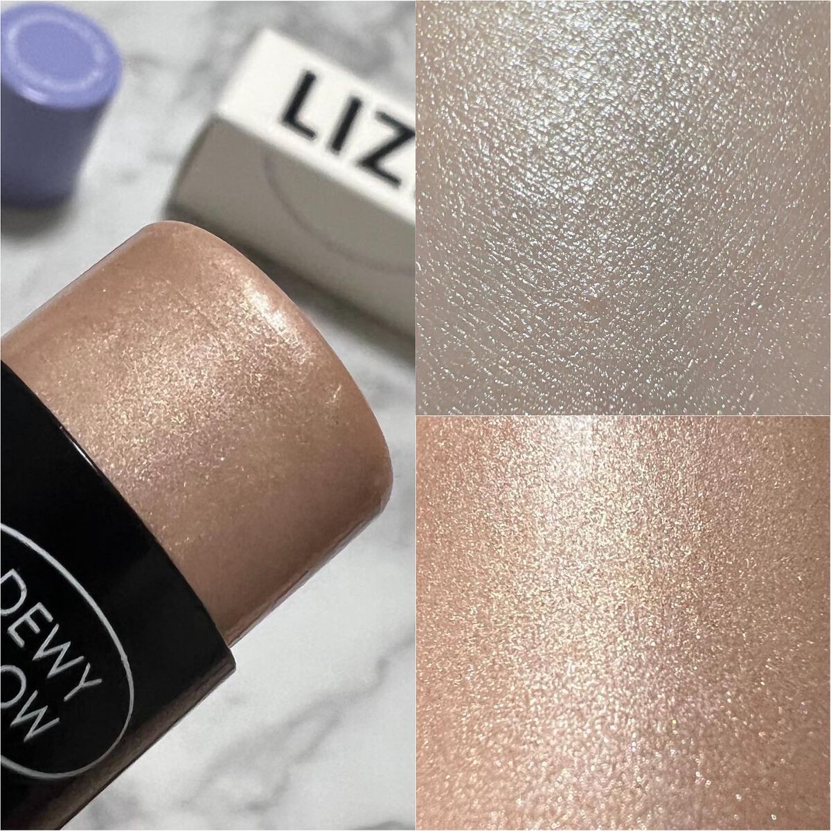 デューイグロースティック チーク /LIZLY/ジェル・クリームチークを使ったクチコミ（3枚目）