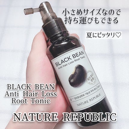 ブラックビーンアンチヘアロス頭皮トニック/ネイチャーリパブリック/頭皮ローションを使ったクチコミ(3枚目)