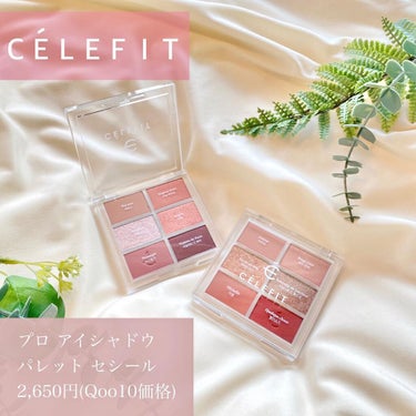 プロアイシャドウパレットセシル/CELEFIT/アイシャドウパレットを使ったクチコミ（1枚目）