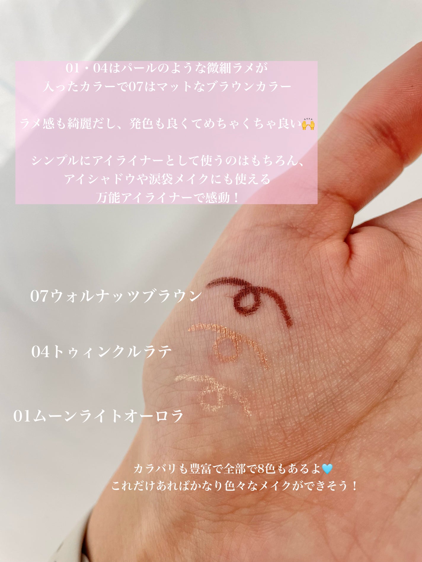 ダブルラスティングジェルライナー/keybo/ジェルアイライナーを使ったクチコミ(2枚目)