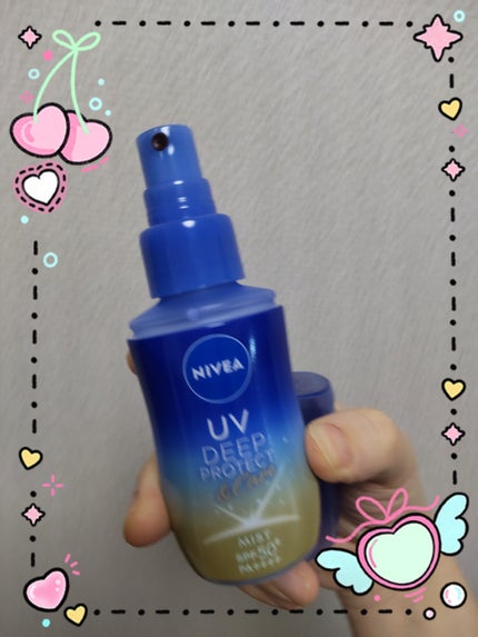ニベアUV ディーププロテクト&ケア ミルクミスト/ニベア/日焼け止めミスト・スプレーを使ったクチコミ(2枚目)