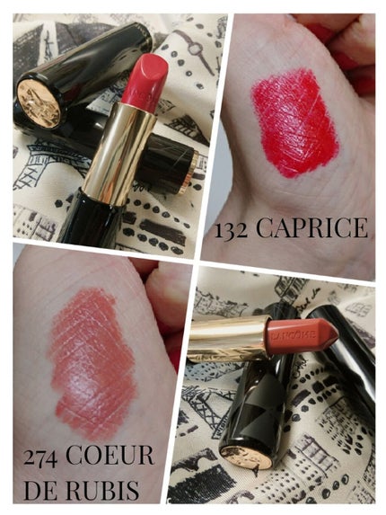 ラプソリュ ルージュ R 274(限定パッケージ)/LANCOME/口紅を使ったクチコミ(2枚目)