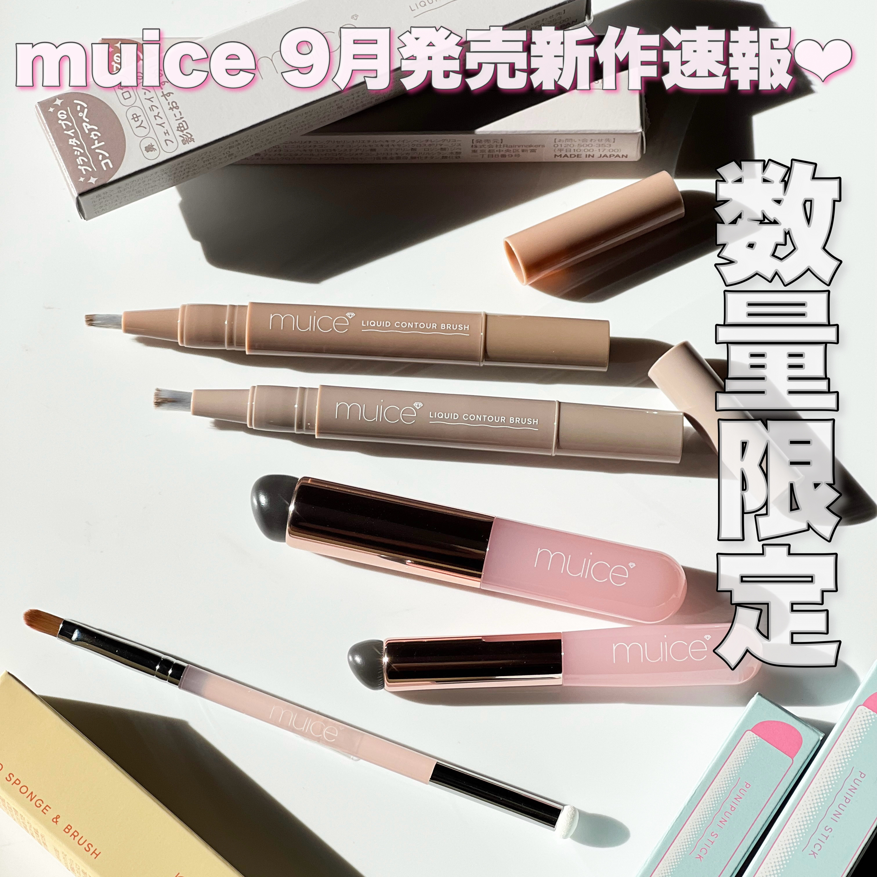 2wayコンシーラーブラシ/muice/メイクブラシを使ったクチコミ（1枚目）