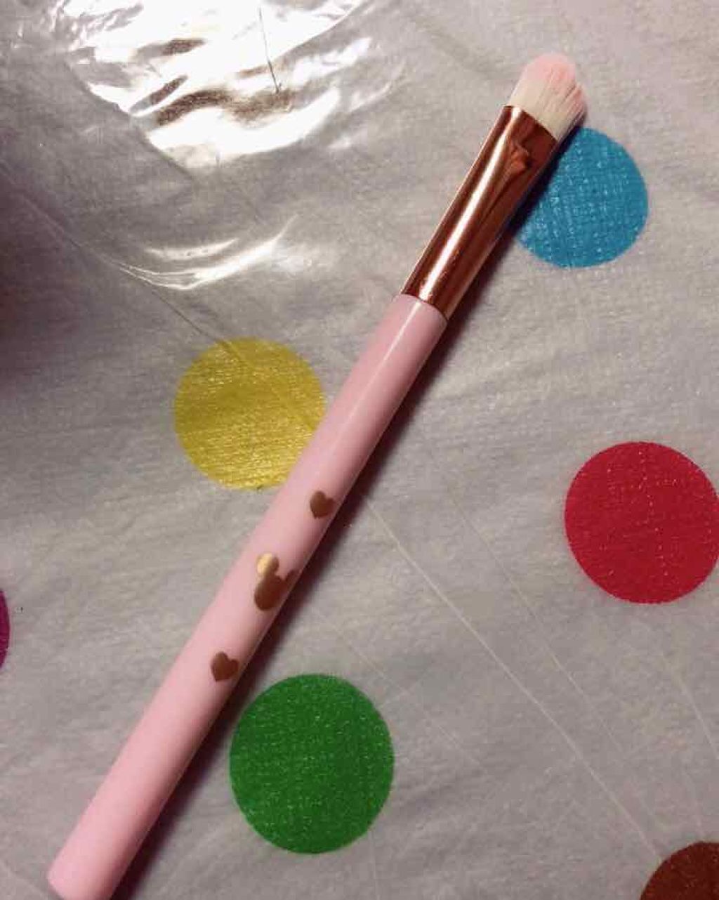 春姫 アイシャドウブラシ/DAISO/メイクブラシを使ったクチコミ(1枚目)