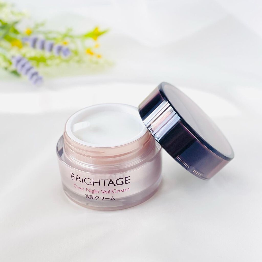 オーバーナイト ヴェールクリーム/BRIGHTAGE/フェイスクリームを使ったクチコミ(5枚目)