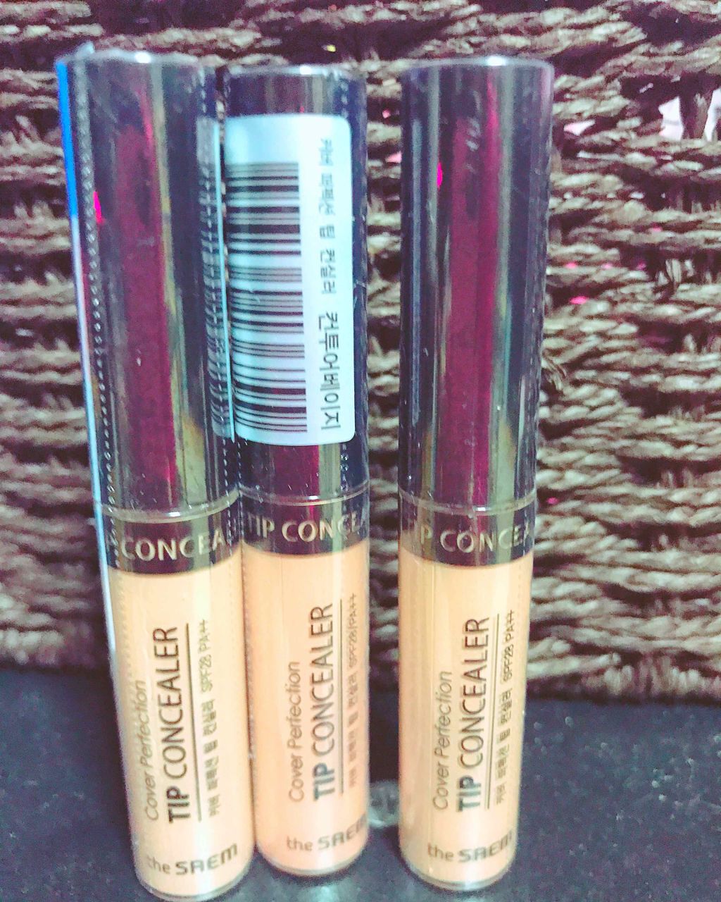 カバーパーフェクション チップコンシーラー/the SAEM/リキッドコンシーラーを使ったクチコミ(1枚目)
