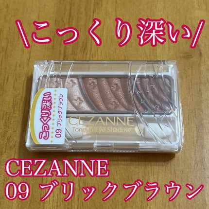 トーンアップアイシャドウ/CEZANNE/アイシャドウパレットを使ったクチコミ(1枚目)
