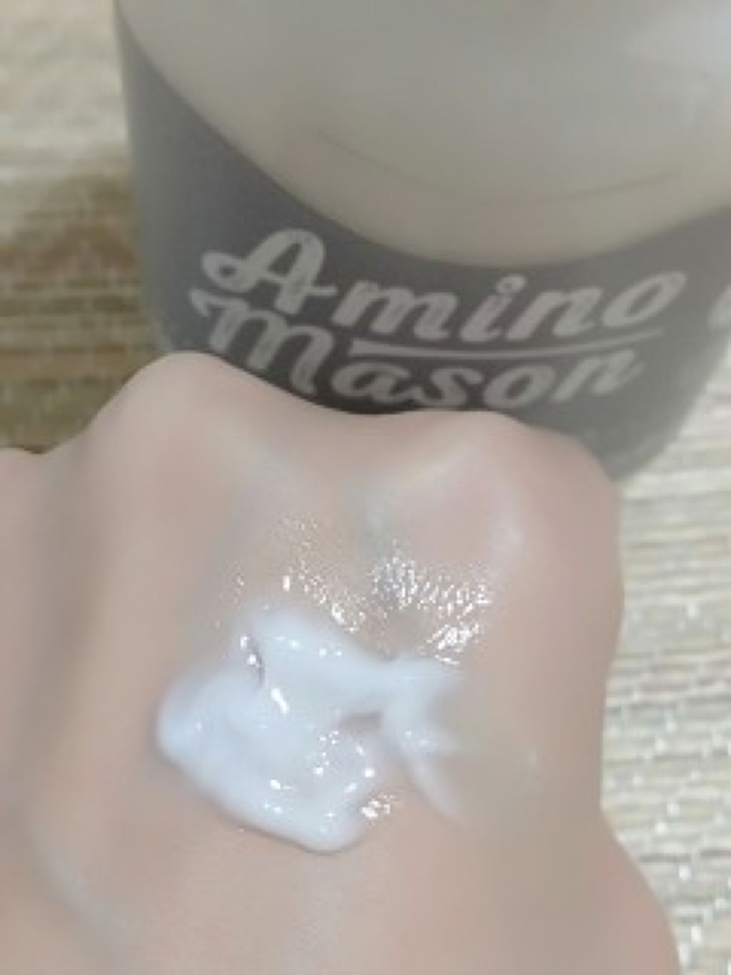 [旧商品]スムース ホイップクリーム シャンプー／スムース フルーツクリーム トリートメント/アミノメイソン/シャンプー・コンディショナーを使ったクチコミ（2枚目）