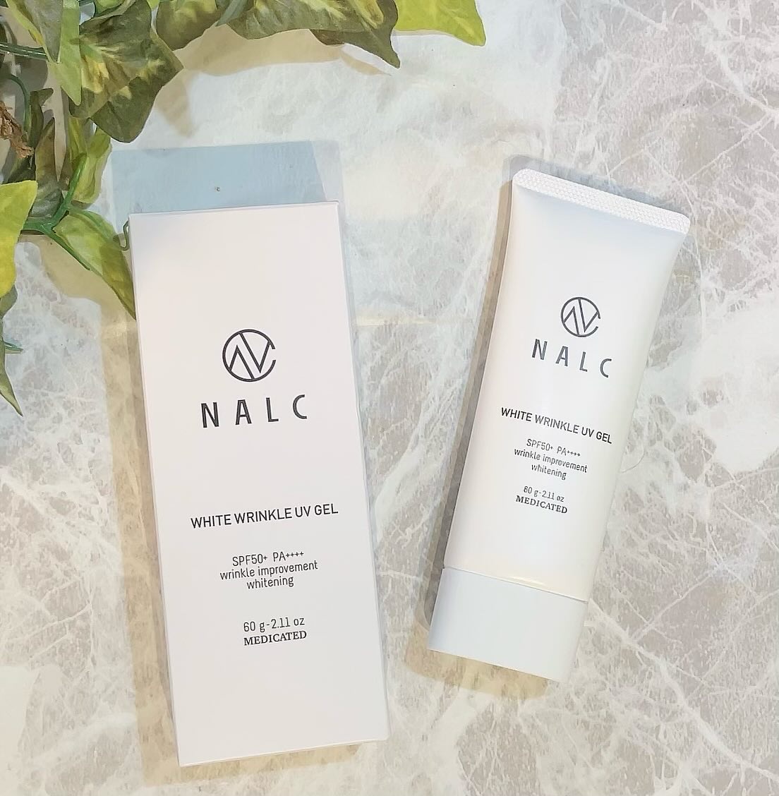 薬用ホワイトリンクルUVジェル/NALC/日焼け止めジェルを使ったクチコミ（1枚目）
