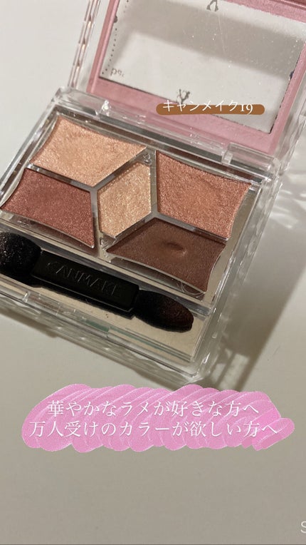 【旧品】パーフェクトスタイリストアイズ/キャンメイク/アイシャドウパレットを使ったクチコミ(1枚目)