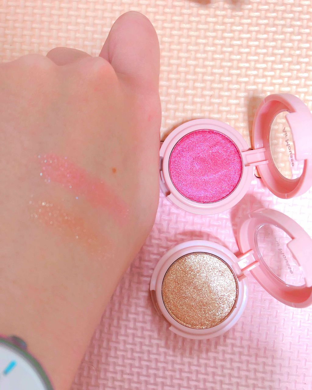 ピクニック エアームースアイズ/ETUDE/ジェル・クリームアイシャドウを使ったクチコミ(2枚目)