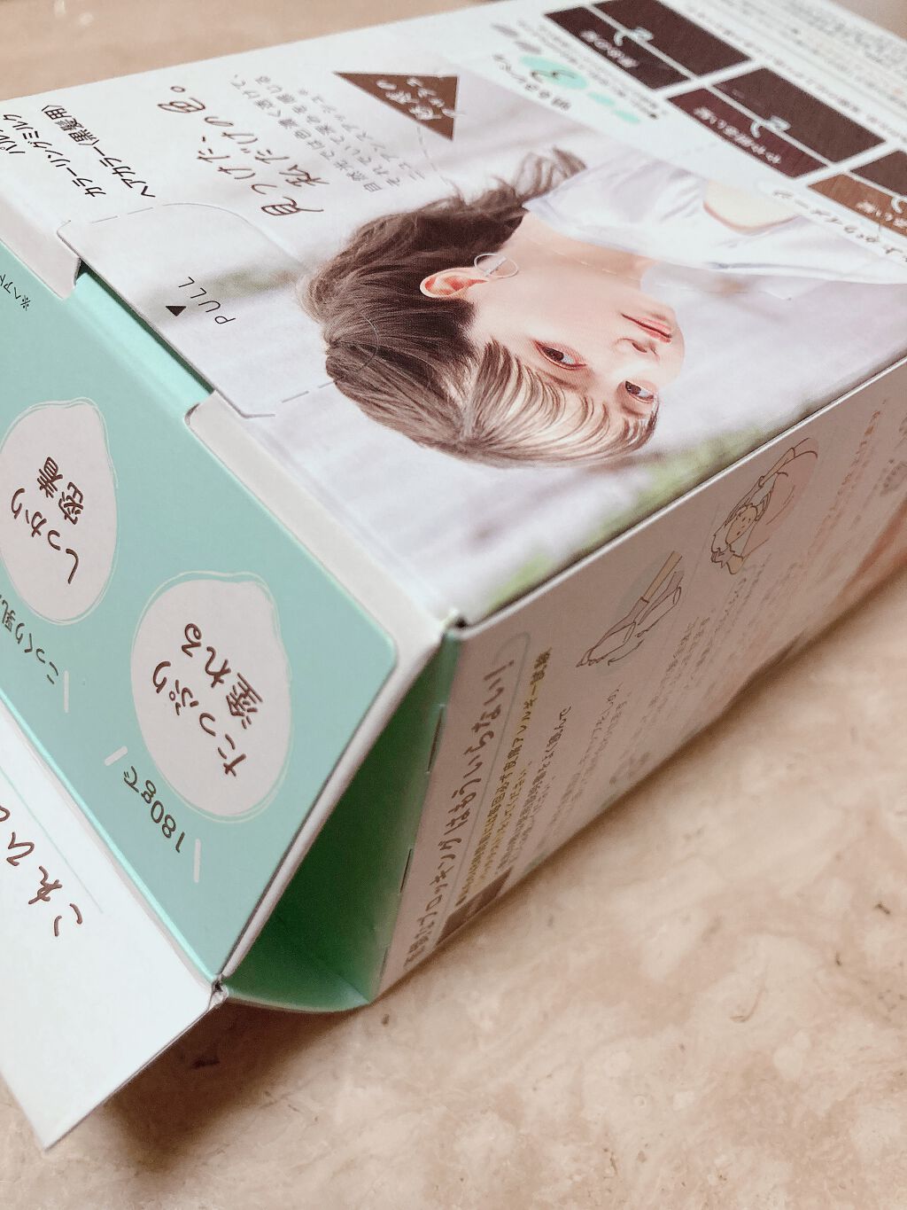 カラーリングミルク【旧】/パルティ/ヘアカラーを使ったクチコミ(2枚目)