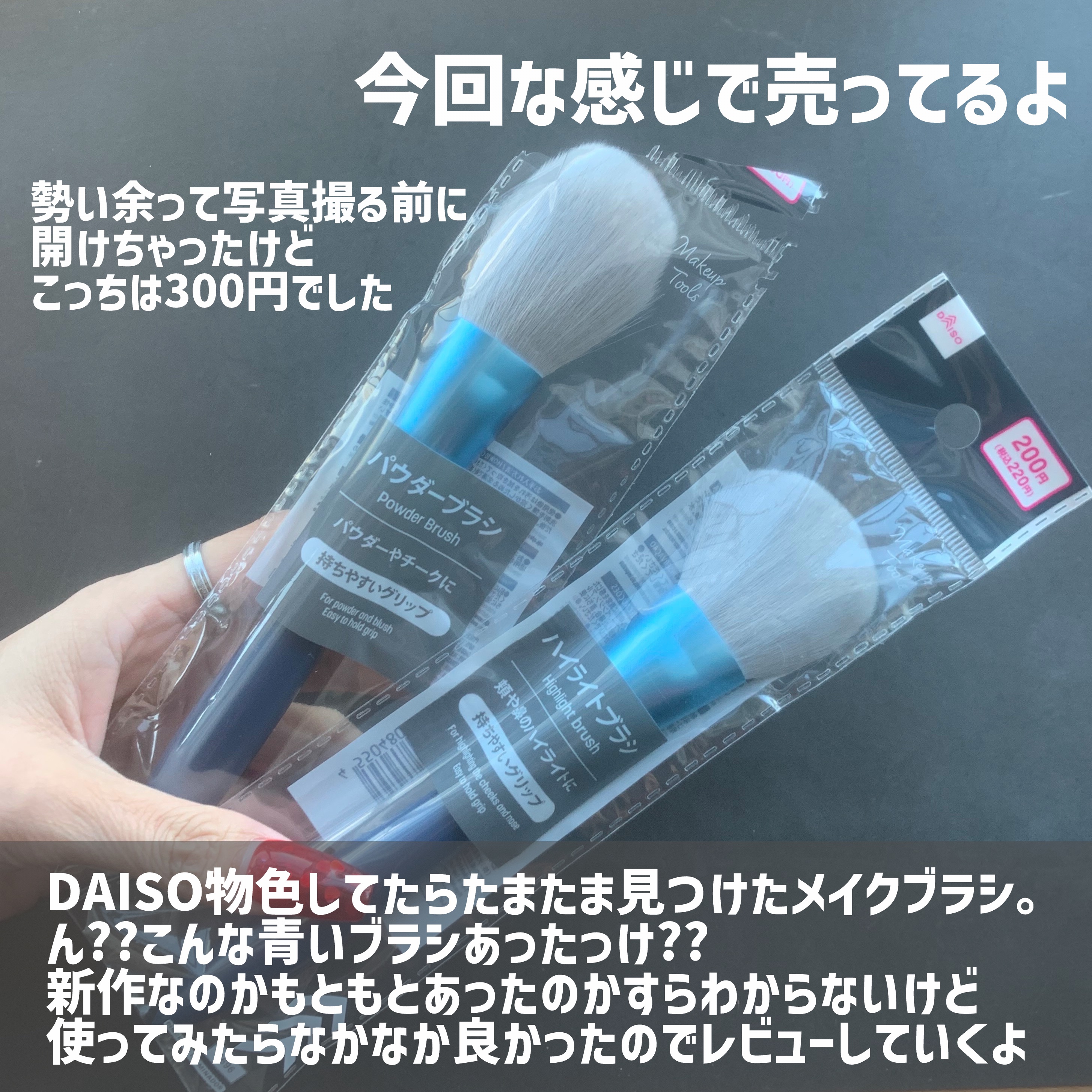 パウダーファンブラシ/ロージーローザ/メイクブラシを使ったクチコミ（2枚目）