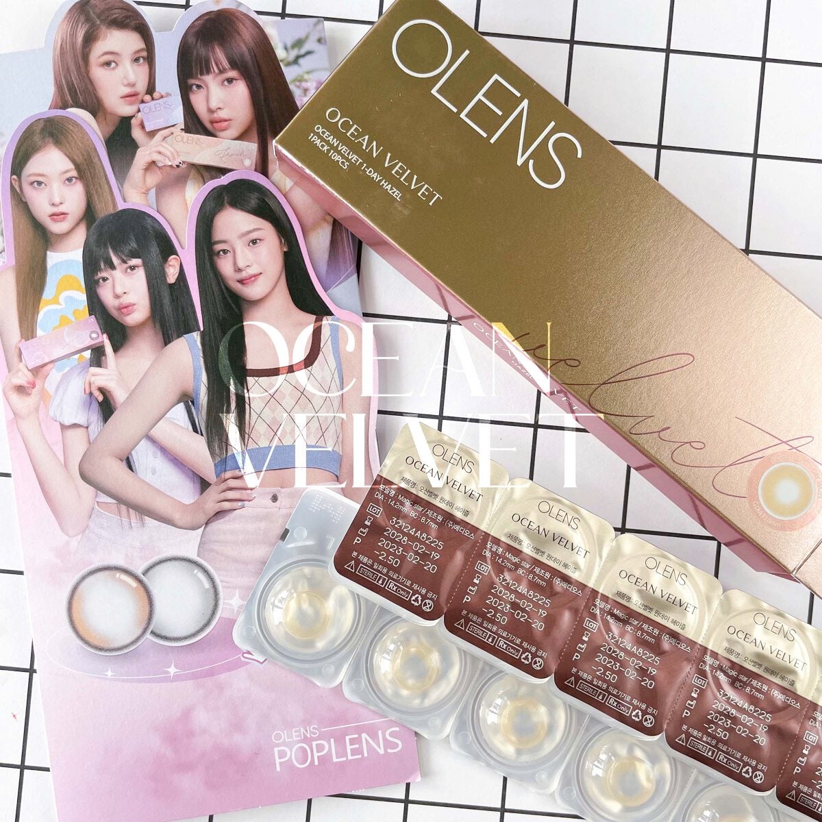 オーシャンベルベット 1day/OLENS/カラーコンタクトレンズを使ったクチコミ(5枚目)