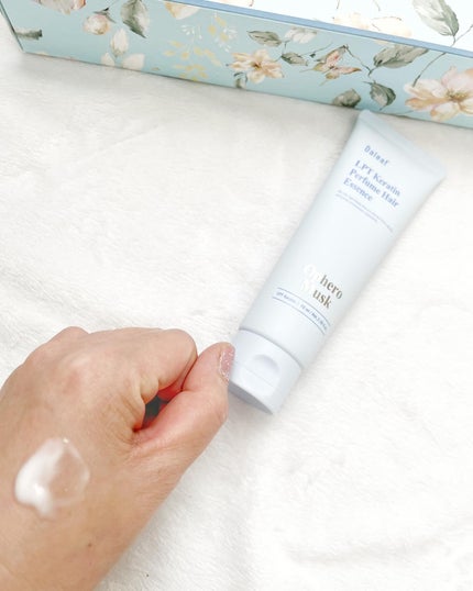 LPT Keratin パフュームヘアエッセンス Blooming Rose/Daleaf/ヘアミルクを使ったクチコミ(3枚目)