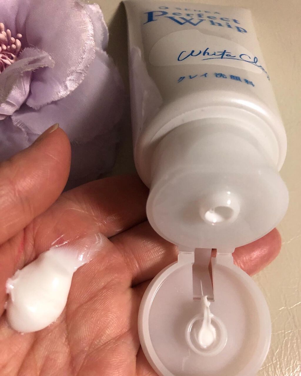 パーフェクトホワイトクレイ/SENKA(専科)/洗顔フォームを使ったクチコミ(2枚目)