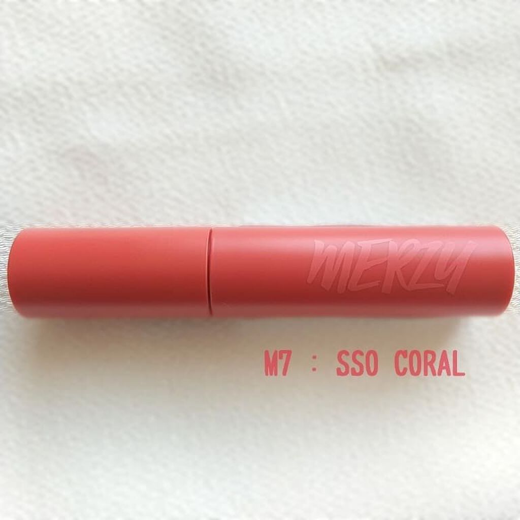 バイト ザ ビート メロウ ティント/MERZY/リップティントを使ったクチコミ（1枚目）