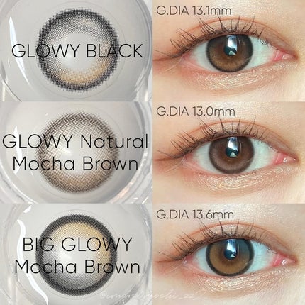 Glowy 1day/OLENS/ワンデー(1DAY)カラコンを使ったクチコミ(2枚目)