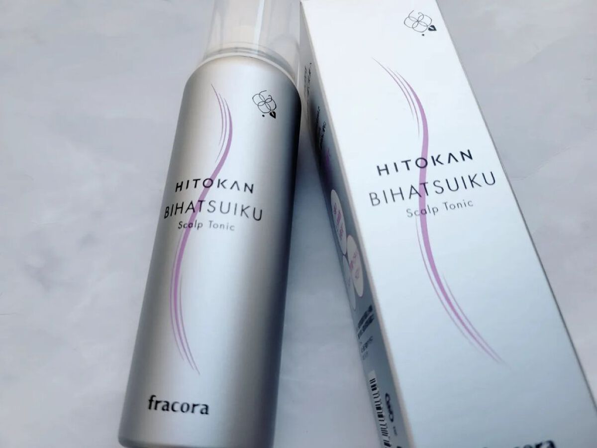 HITOKAN BIHATSUIKU スカルプトニック/fracora/頭皮ローションを使ったクチコミ（1枚目）