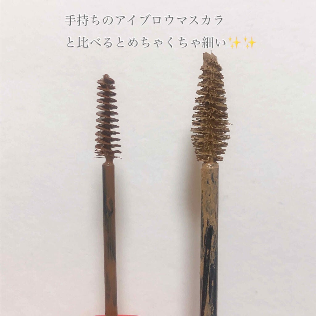 フィルム眉カラー/デジャヴュ/眉マスカラを使ったクチコミ(2枚目)