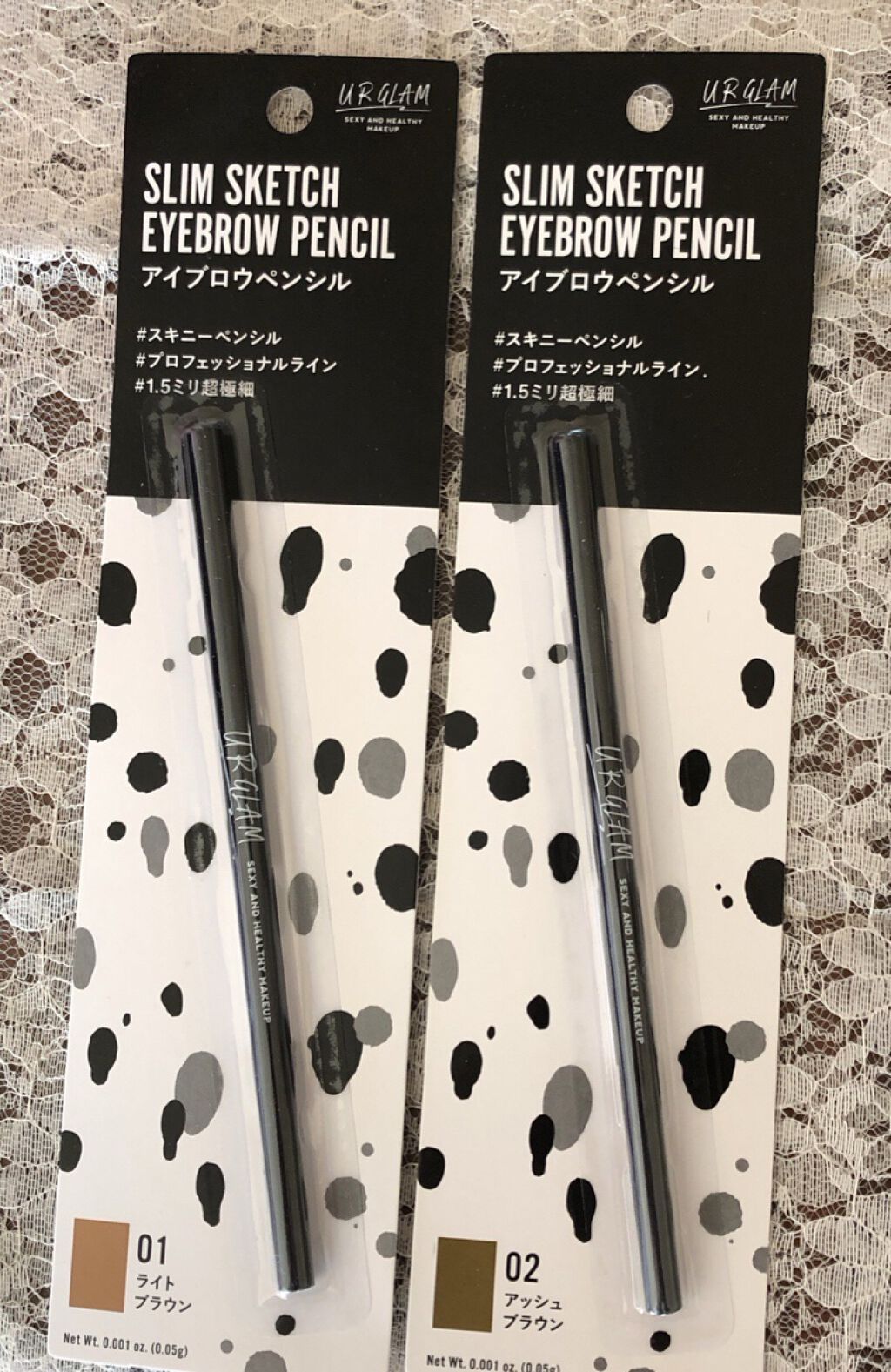スリムスケッチアイブロウペンシル/U R GLAM/アイブロウペンシルを使ったクチコミ(1枚目)