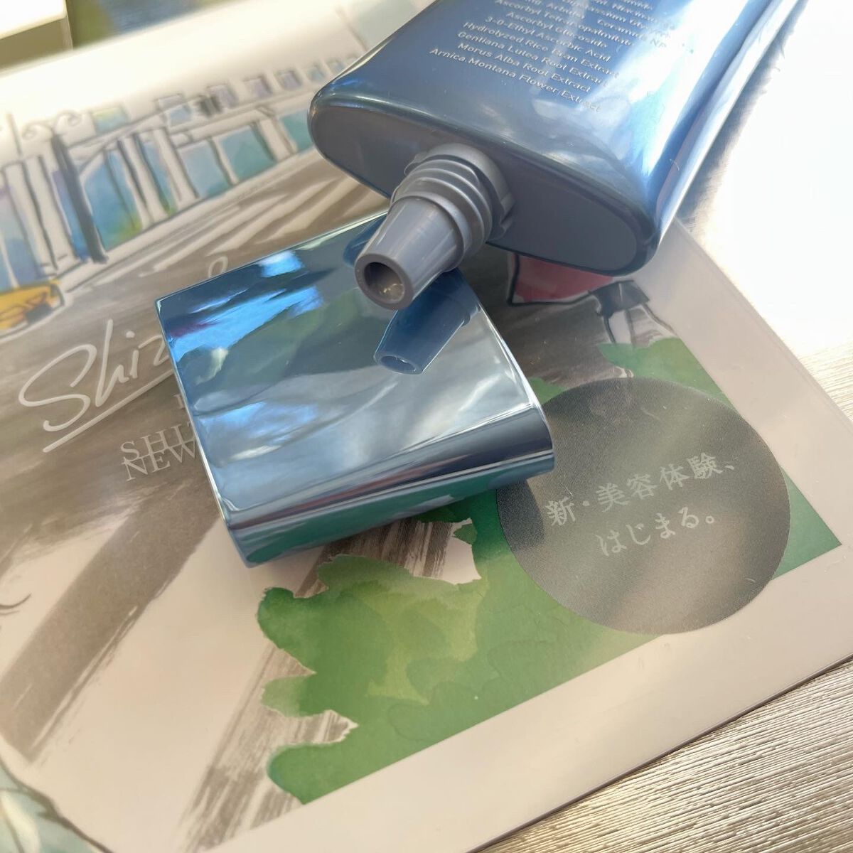 シズカホワイトゲル/Shizuka BY SHIZUKA NEWYORK/オールインワン化粧品を使ったクチコミ（2枚目）