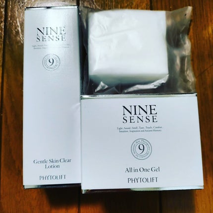 ナインセンス オールインワンジェル 50g/NINE SENSE PHYTOLIFT/オールインワン化粧品を使ったクチコミ(1枚目)