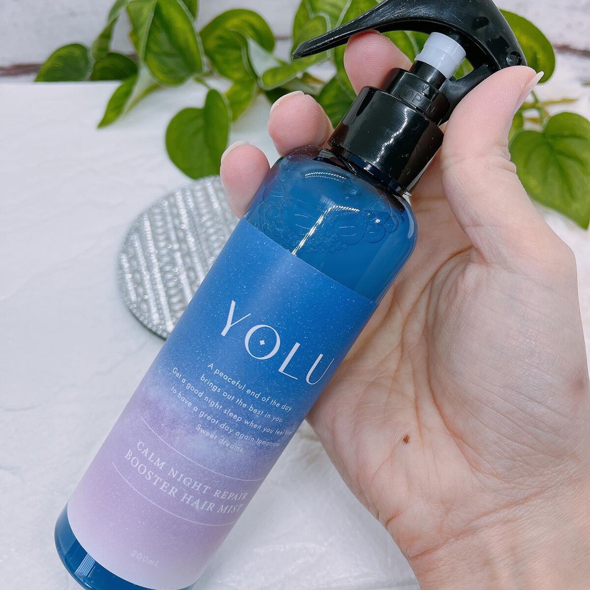 カームナイトリペアブースターヘアミスト/YOLU/プレスタイリング・寝ぐせ直しを使ったクチコミ（2枚目）