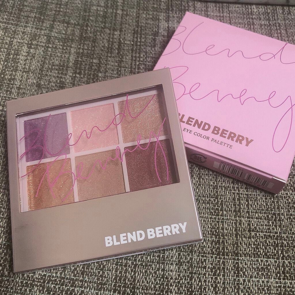 オーラクリエイション/BLEND BERRY/アイシャドウパレットを使ったクチコミ(1枚目)