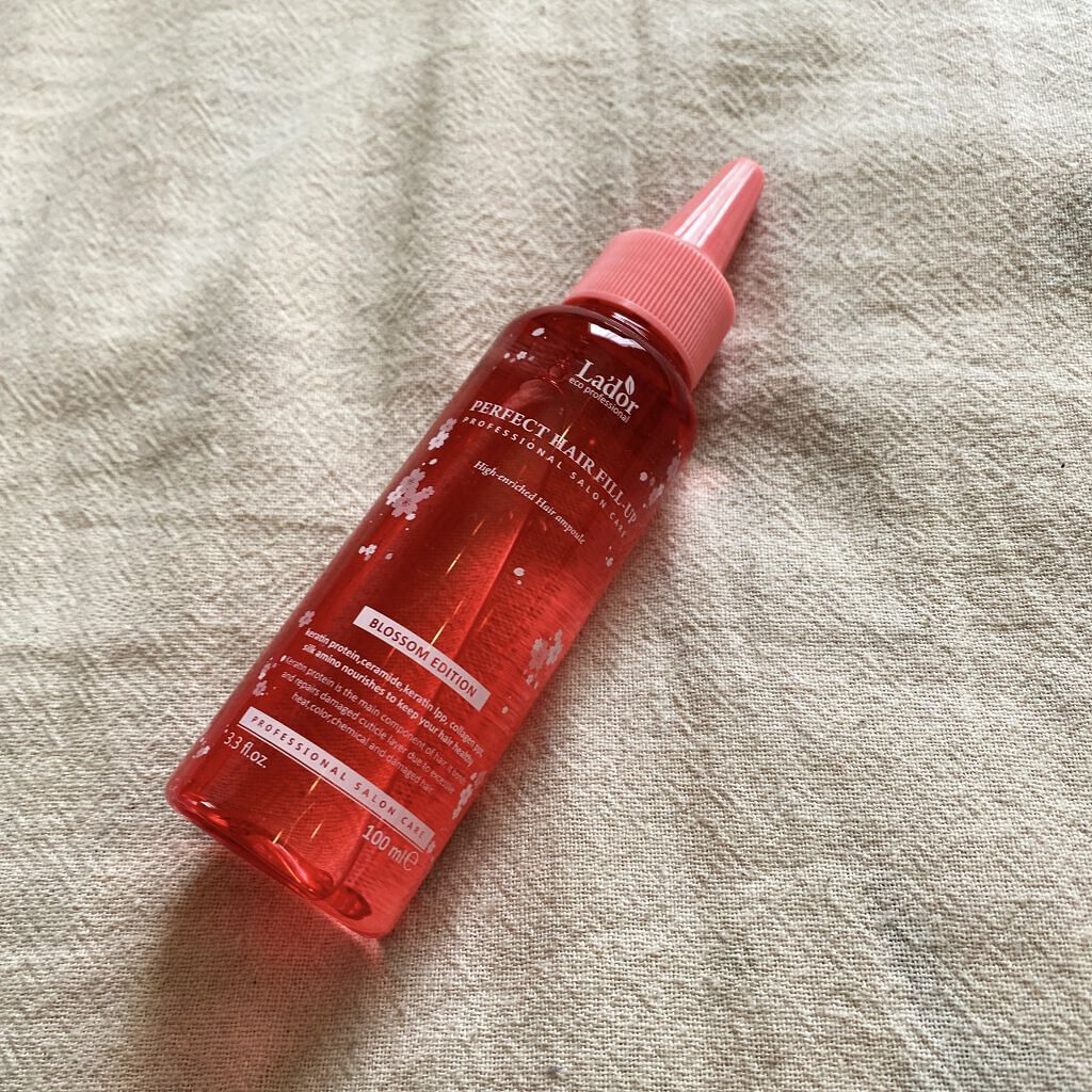 PERFECT HAIR FILL-UP/La'dor/洗い流すヘアトリートメントを使ったクチコミ（2枚目）